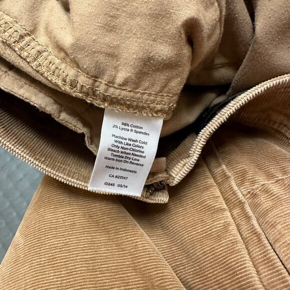 TALBOTS WOMENS MEDIUM CORDORUY TAN SKIRT SIZE 10P - Picture 5 of 6